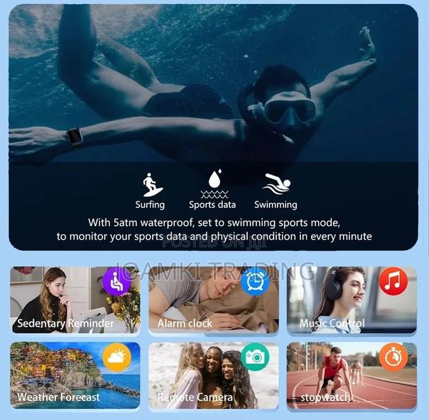 1.69" Hd Smart Watch Blutooth Call Military Grade Waterproof photo 15
