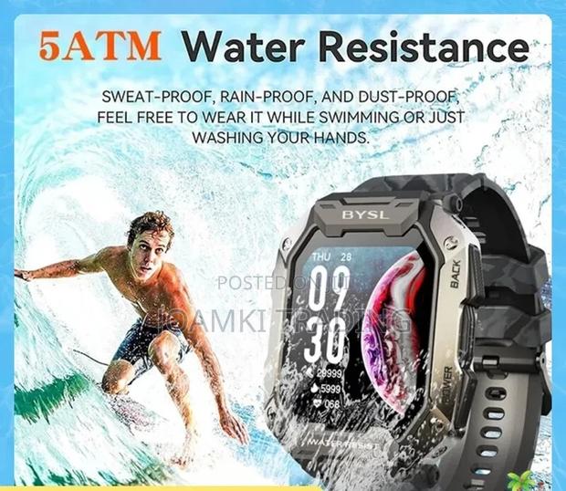 1.69" Hd Smart Watch Blutooth Call Military Grade Waterproof photo 4