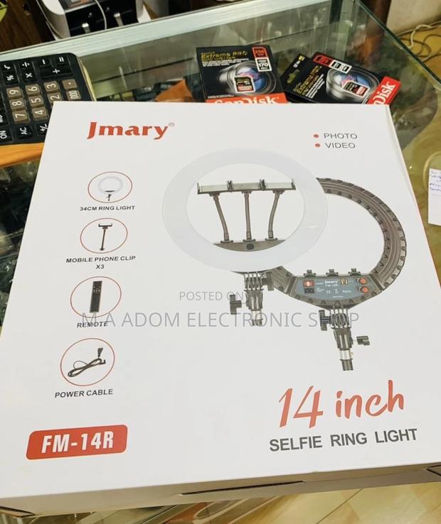 Energy Saving Jmary 14” Photo and Video Selfie Ringlight. · Photo 2