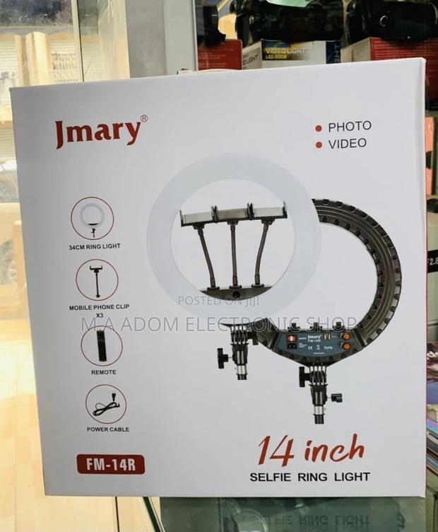Sleek Design Jmary 14 Inch Photo and Video Selfie Ringlight. · Photo 2