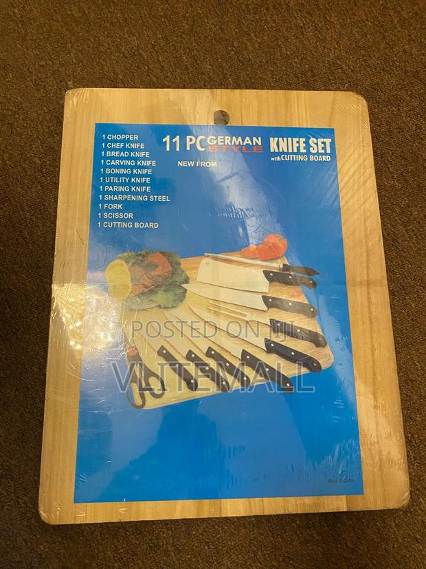 Knife Set With Cutting Board · Photo 3