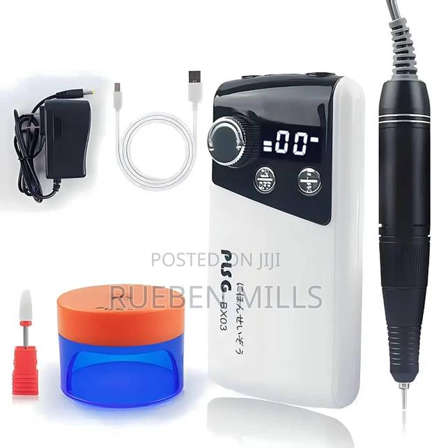 Original PLSG BX-03 Cordless Rechargeable Nail Drill File · Photo 3