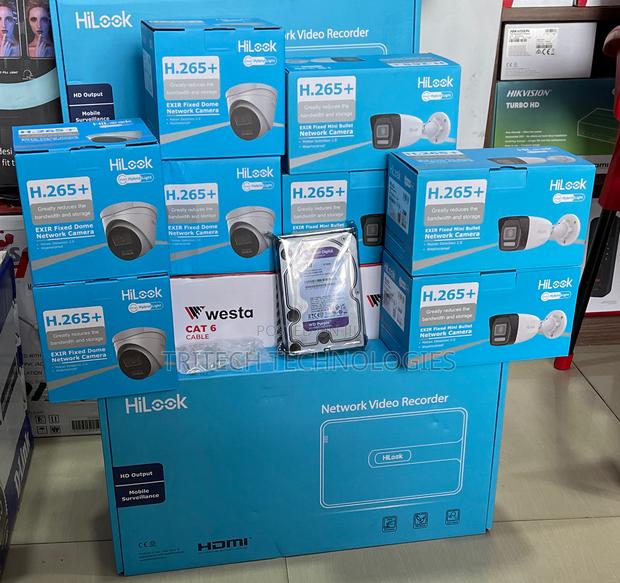 Hilook NVR 8ch 2MP(Full Color)+ Sound Complete KIT + 1tb HDD · Photo 3