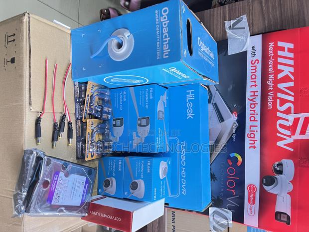 Hilook DVR 4ch 2mp (Full Color) With Sound Complete Kit+ 1tb · Photo 4