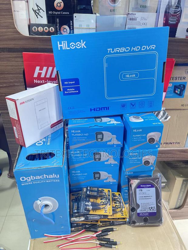 Hilook DVR 8ch 2mp (Full Color) With Sound Complete Kit+ 1tb · Photo 4