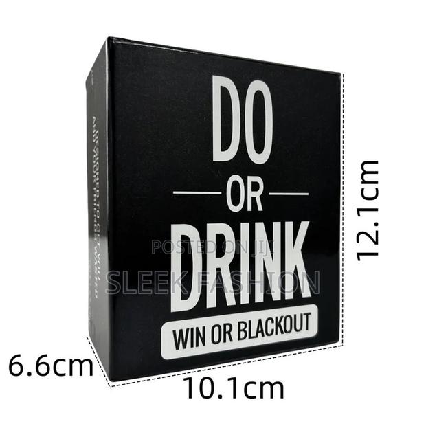 Do or Drink Card Game (Win or Blackout)