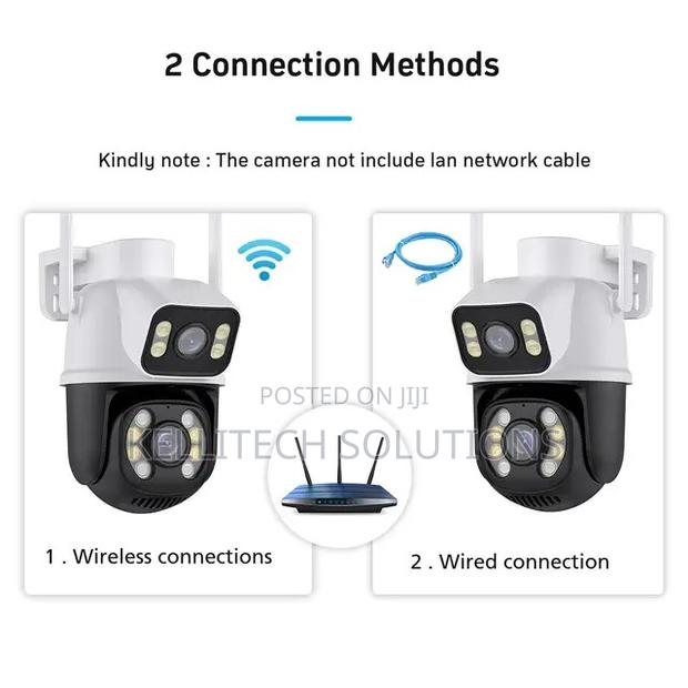 2 Lens CCTV Camera With Mobile Phone App · Photo 2