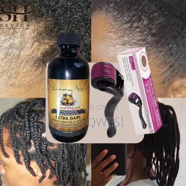 Derma Roller Castor Oil for Long Hair · Photo 2