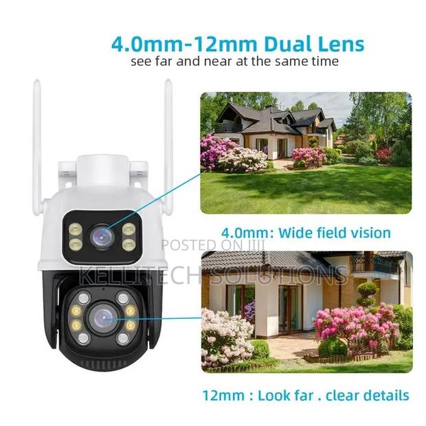 2 CCTV Cameras in One, 6MP and Wireless · Photo 2