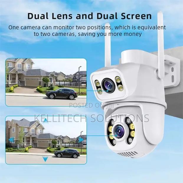 Dual Lens Icsee 6MP CCTV Camera · Photo 2