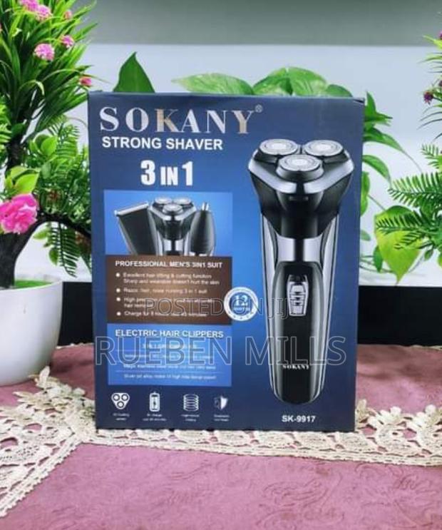 Sokany Three Floating Razor Head Beard Trimmer Hair Clipper · Photo 3