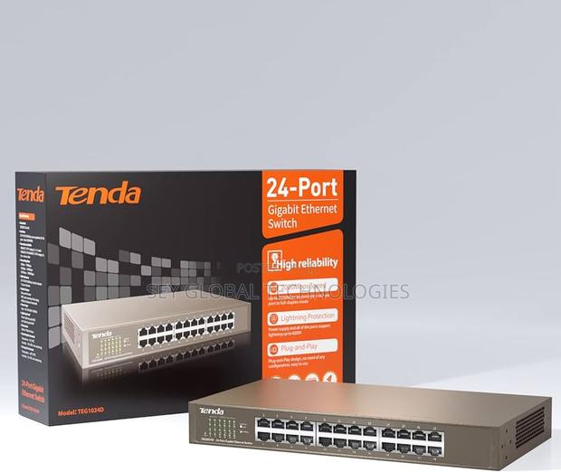 Tenda TEG1024D 24-Port 10/100/1000 Gigabit Switch