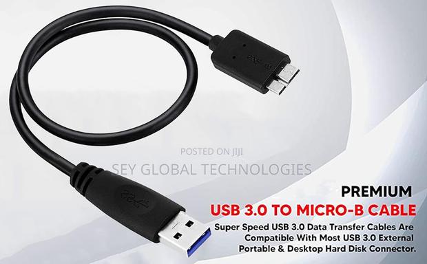 USB 3.0 a to Micro B Superspeed Cable for External HDD photo 2