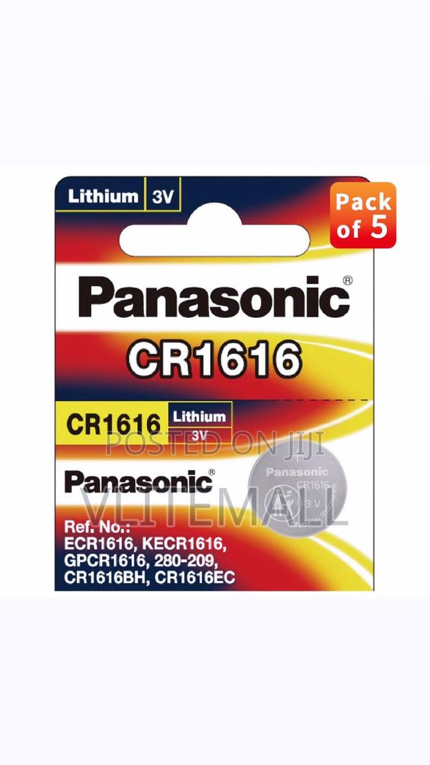 Panasonic CR1616 3V Coin Cell Lithium Battery 5pack · Photo 3