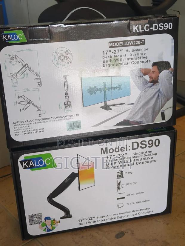 Single Monitor Mount 17"-27" Dw220-T · Photo 4