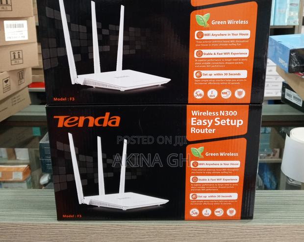 Tenda F3 Wireless Router 300mbps 2.4g Wi-Fi 3*5dbi Antennas · Photo 4