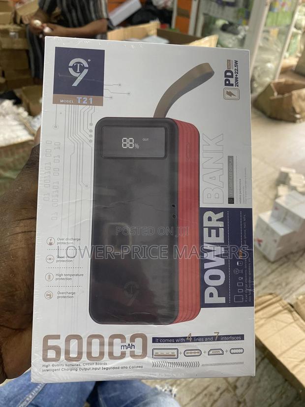 60,000 Mah 9T Powerful Powerbank · Photo 3