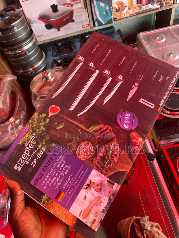 Zeptor 6pcs Knife Set