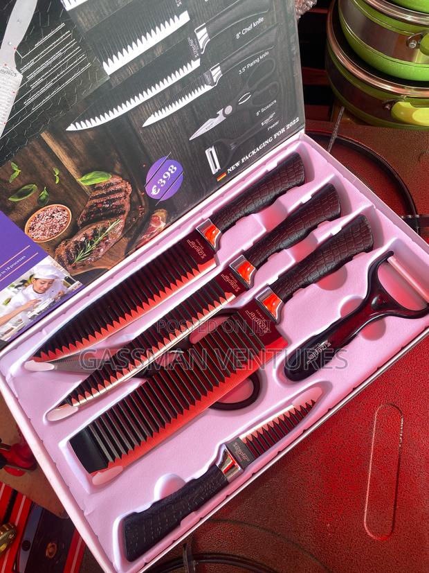 Zeptor 6pcs Knife Set