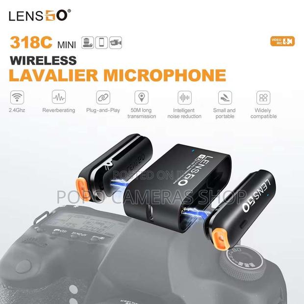 Lensgo 318C Mini Lavalier Microphone · Photo 3