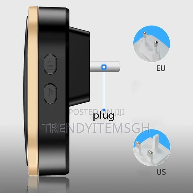 Cacazi Wireless Self-Generating Press Doorbell · Photo 3