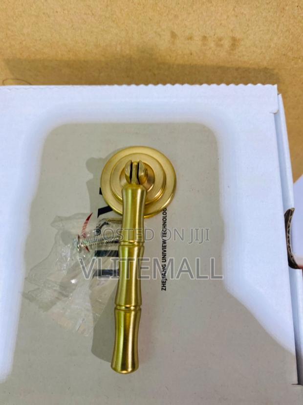 Brushed Brass Cabinet Bamboo Handles · Photo 3