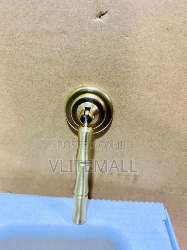 Brushed Brass Cabinet Bamboo Handles · Photo 4
