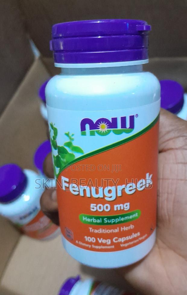 Now Fenugreek 5oomg (100capsules) · Photo 2