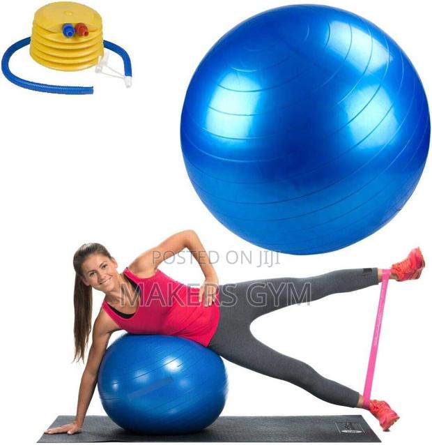 Exercise Gym Ball WITH PUMP (Anti-Burst) · Photo 3