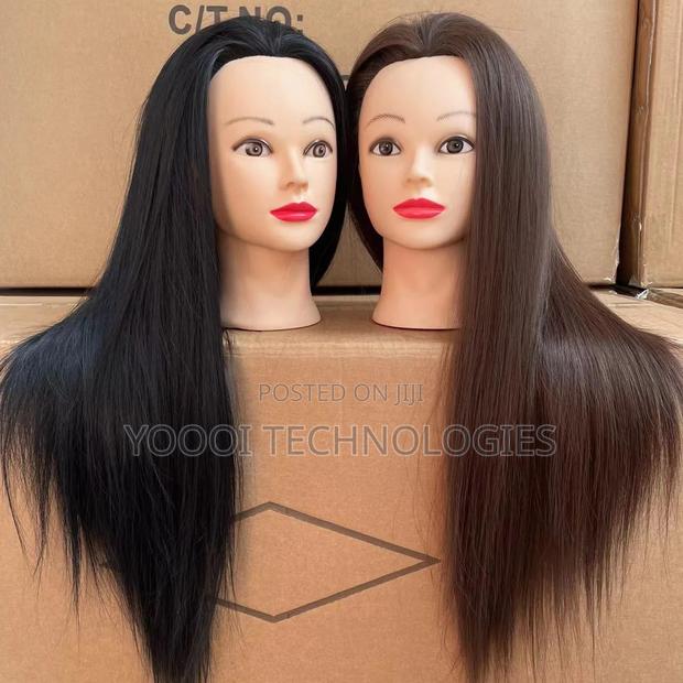 Mannequin Training Head Doll With Hair