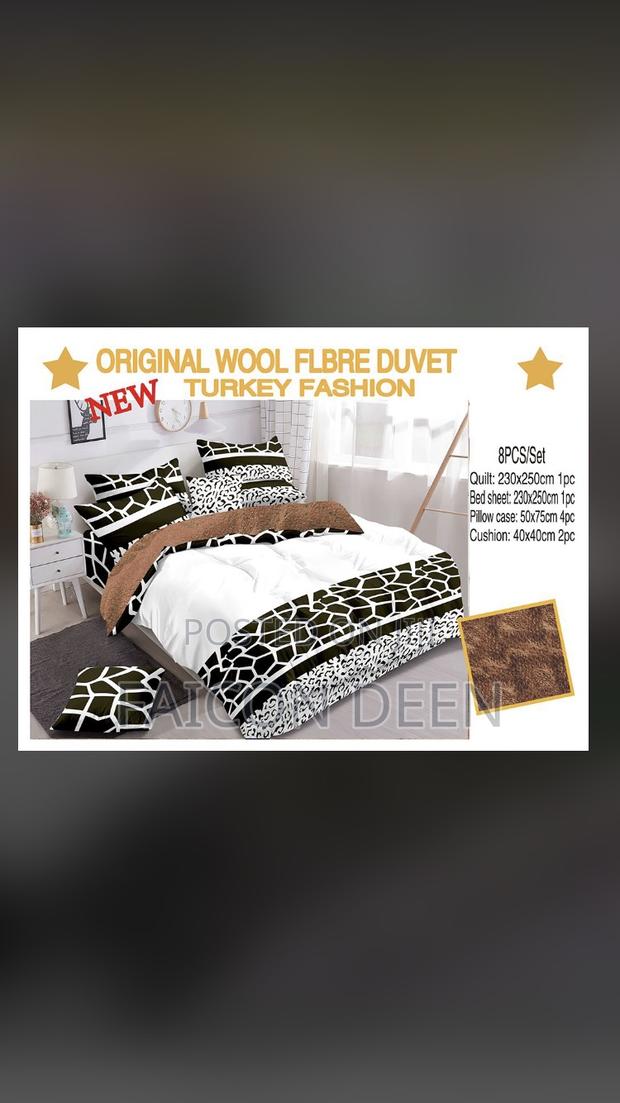 Turkish Original Cotton Wool Fibre Duvet Set (8pcs Set ) · Photo 1