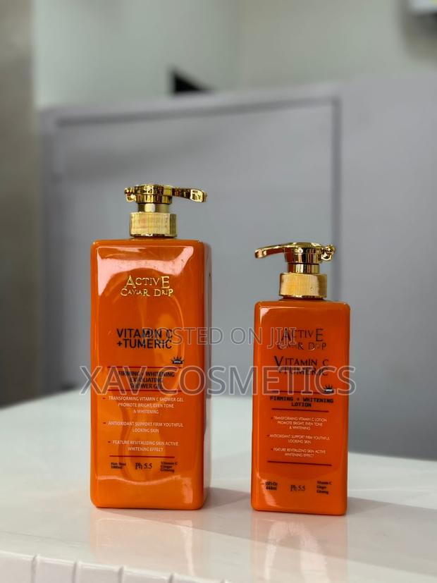 Active Caviar Drip Vitamin C +Turmeric Lotion and Shower Gel · Photo 2