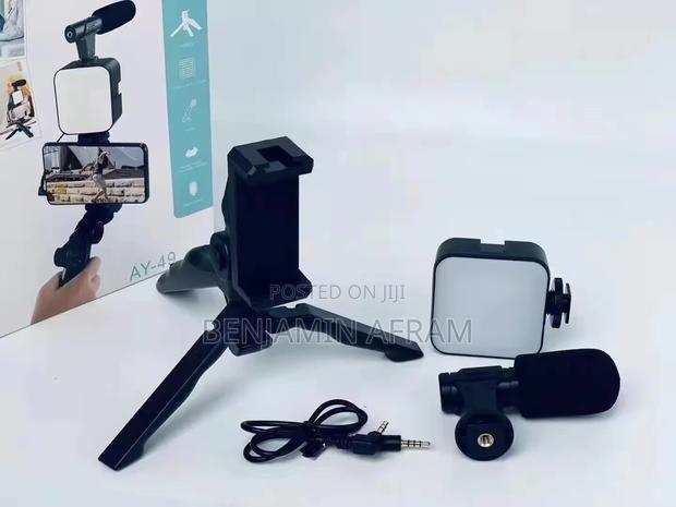 Tripod, Light and Mic Video Kits