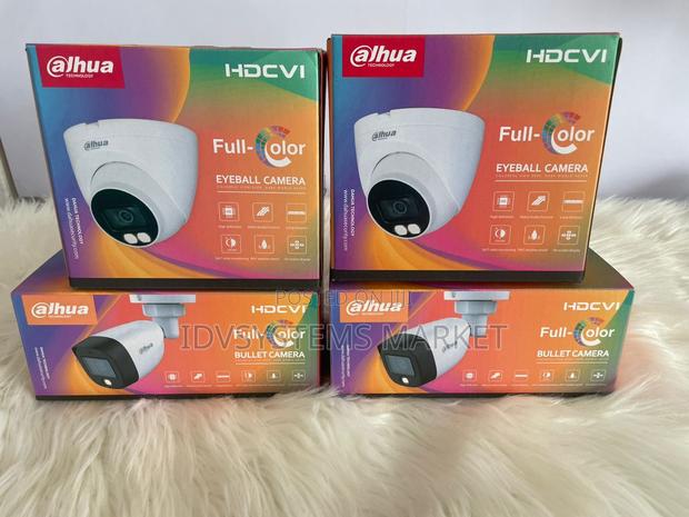 Dahua Full Color 2MP Dome/Bullet Camera With Audio