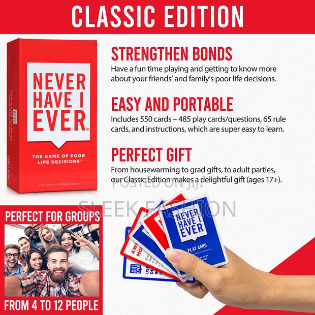 Never Have I Ever Game Card photo 2