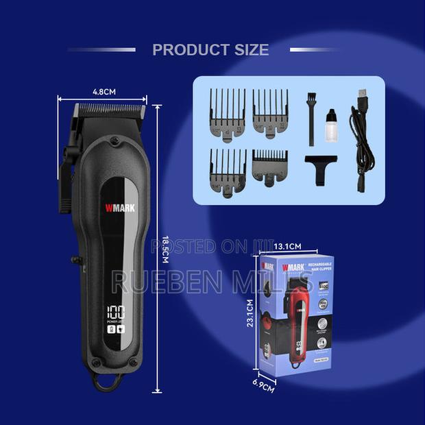 High Quality Wmark All Metal Hair Clipper Barbering Machine · Photo 4