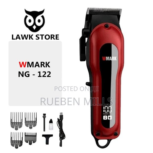 Red Wmark NG - 122 Cordless All Metal Body Hair Clipper · Photo 3