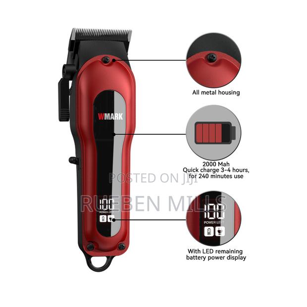 Elite Barbers Wmark NG-122 All Metal Body Barbering Machine · Photo 3