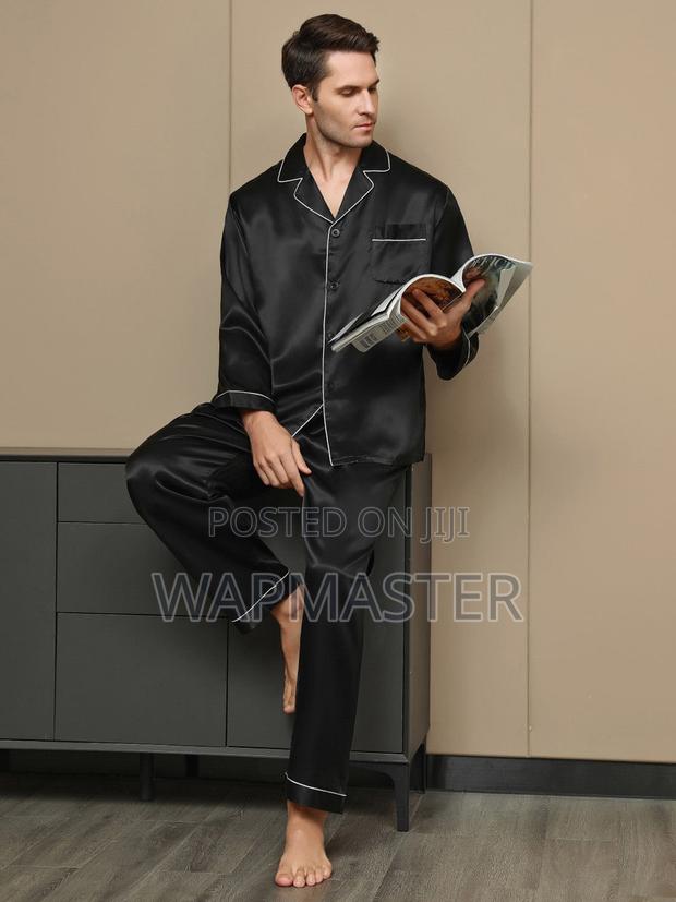 Long Sleeves 100% SILK PAJAMAS - Men Women Sleep / Lounge