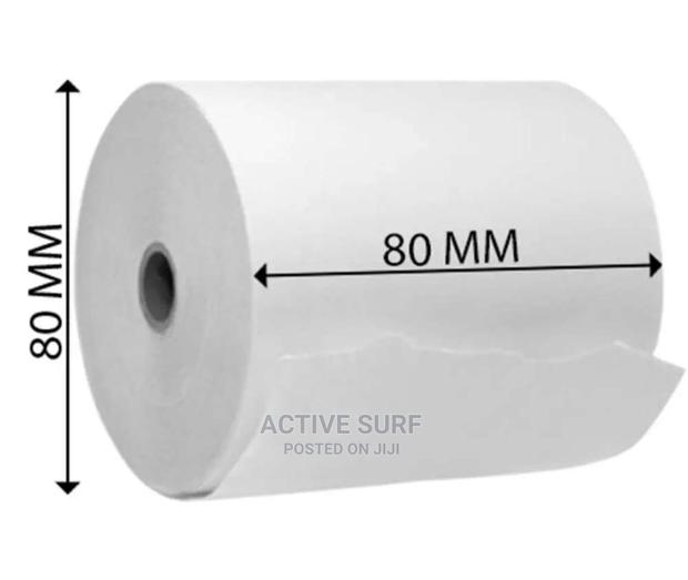 80mm X 80mm Thermal Paper Rolls (50 Rolls). · Photo 3