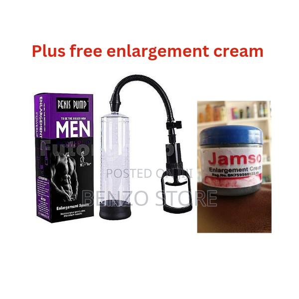 Penis Enlargement Pump Plus Free Enlargement Cream · Photo 2