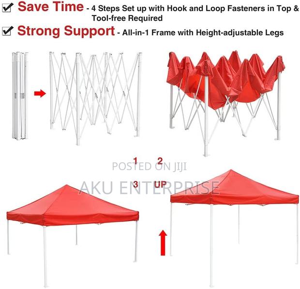 10x10 Ft Easy Pop Up Canopy Tent Business Bag Instant · Photo 3