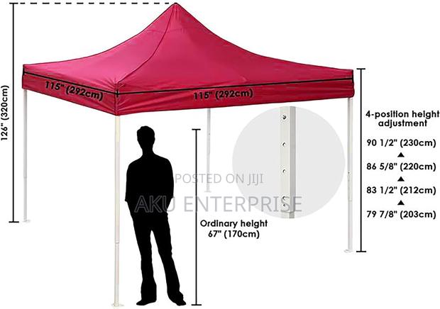 10x10 Ft Easy Pop Up Canopy Tent Business Bag Instant · Photo 4