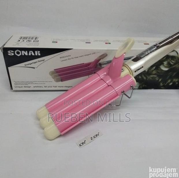 Sonar F-13 3 Barrels Hair Waver Curling Iron Tonging Machine · Photo 4