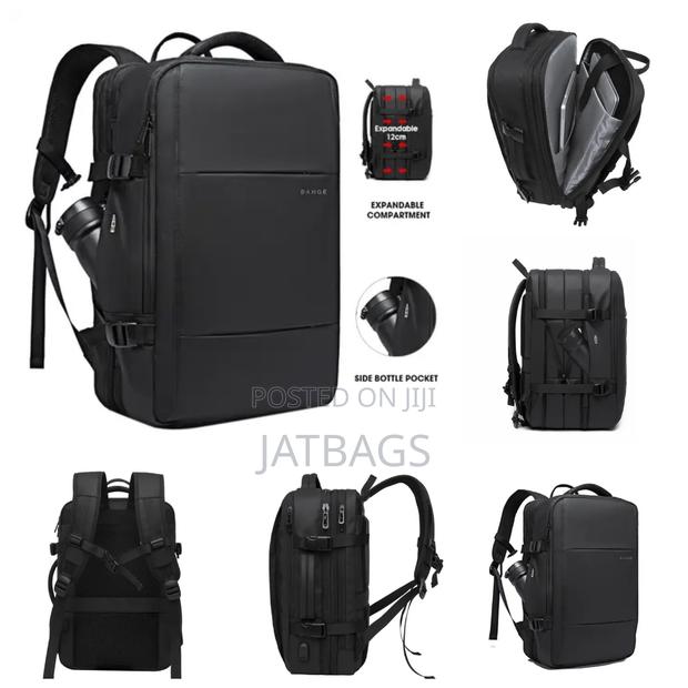 Expandable Waterproof Laptop Backpack (Free Delivery)