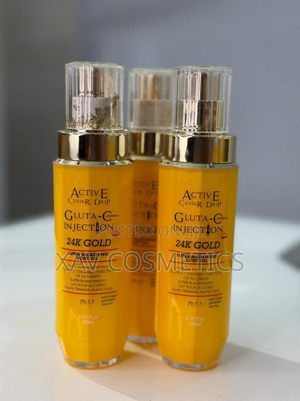 Active Caviar Drip Gluta C Injection Gold Body Oil · Photo 2