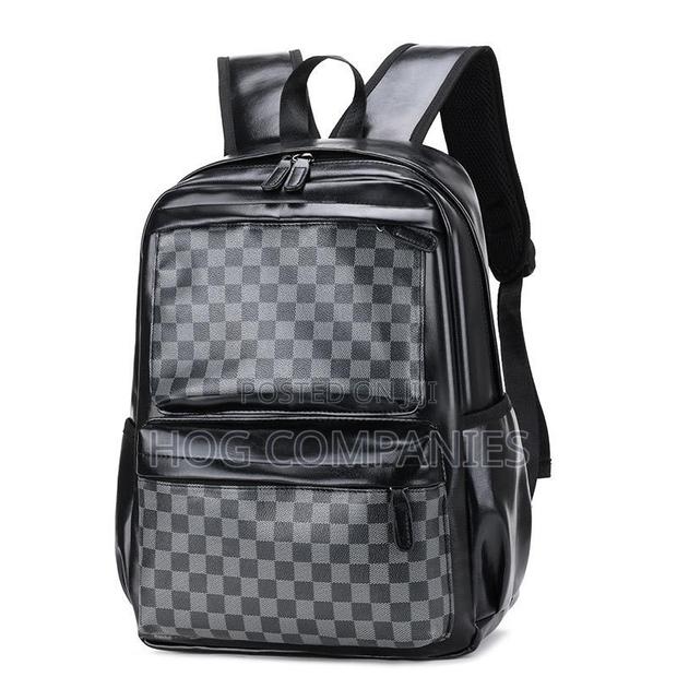 Quality Leather School Travel Bag Laptop Pc Tablet Backpack