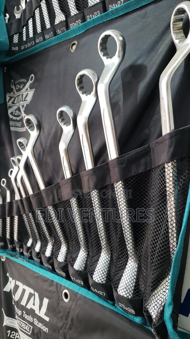 Total 12pcs Offset Ring Spanner Set · Photo 4