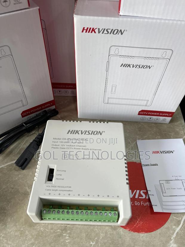 8channels CCTV Power Supply Hikvision 8CH · Photo 3