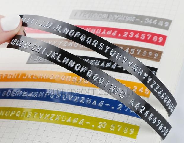 3D Embossing Tape Sticker Label for Dymo, Cidy, Motex 9mmx3m · Photo 3